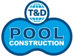 T&D Pool Construction logo